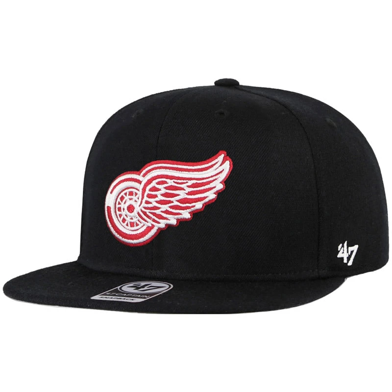 '47 BRAND 47 Brand Detroit Red Wings No Shot Captain Snapback Hat