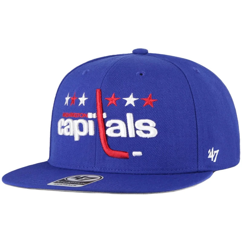 '47 BRAND 47 Brand Washington Capitals No Shot Captain Snapback Hat