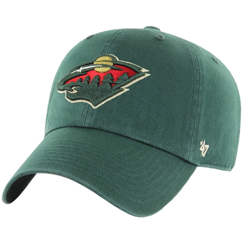 '47 BRAND 47 Brand Minnesota Wild Clean Up Adjustable Hat