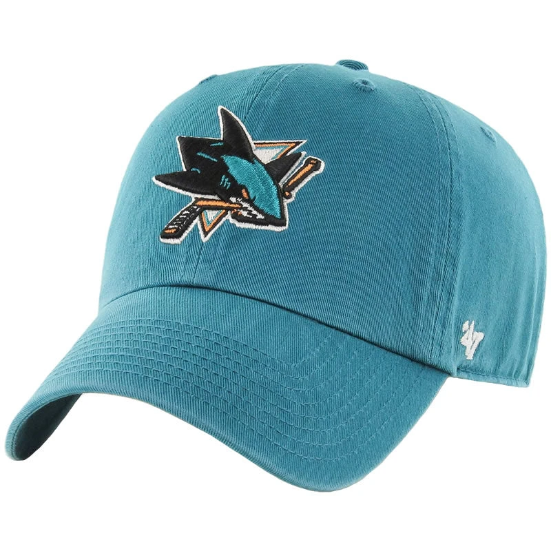 '47 BRAND 47 Brand San Jose Sharks Clean Up Adjustable Hat