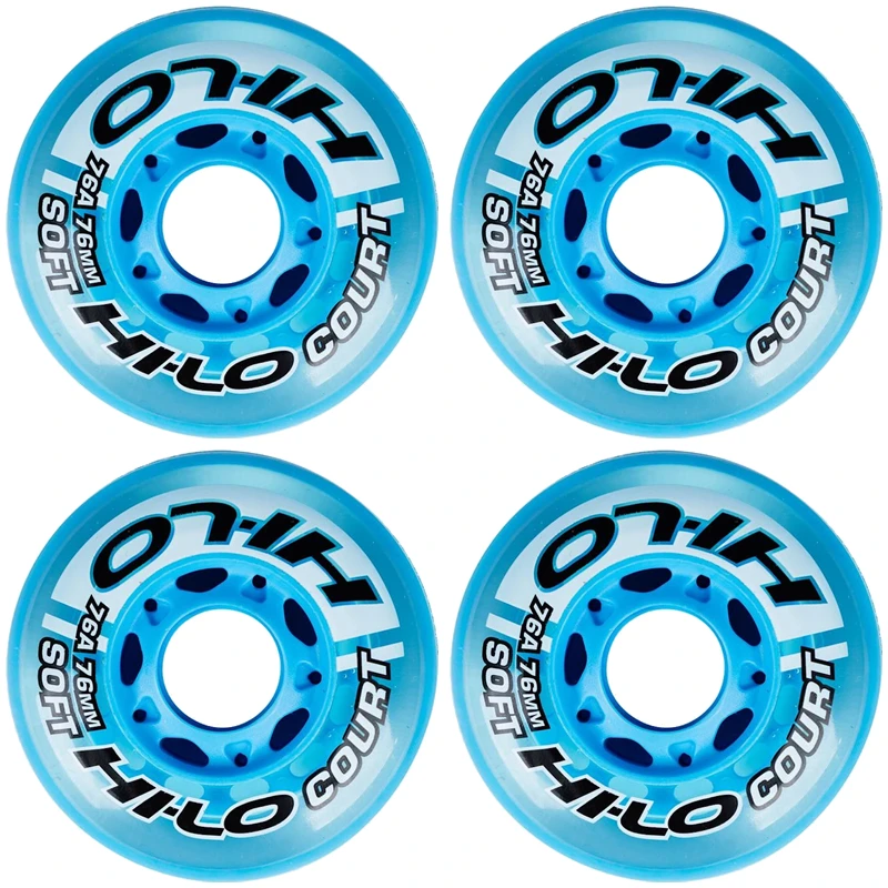Bauer HI-LO Court Inline Hockey Wheels (4 Pack)