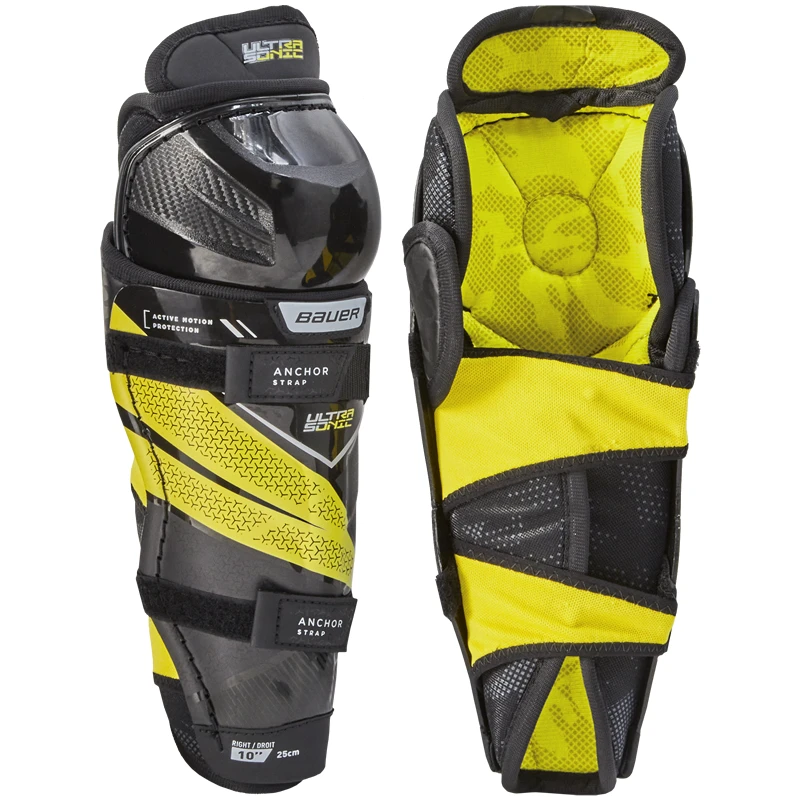Bauer Supreme UltraSonic Shin Guards - YOUTH