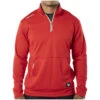 Bauer Team Fleece Red Half-Zip