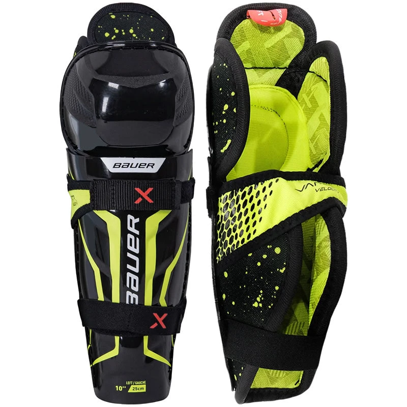 Bauer Vapor Velocity Shin Guards - YOUTH