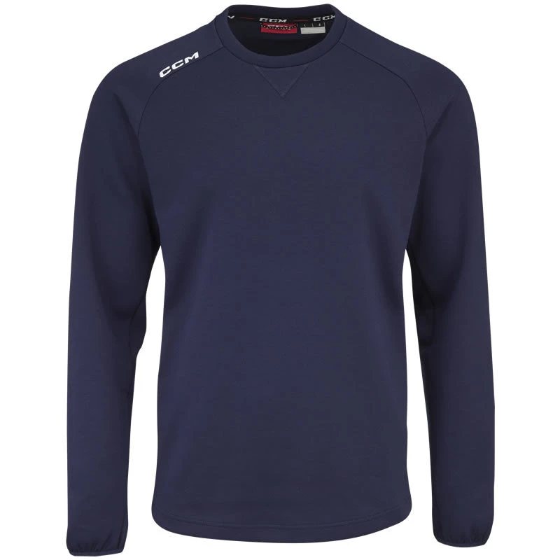 CCM Premium Tech Fleece Navy Crew