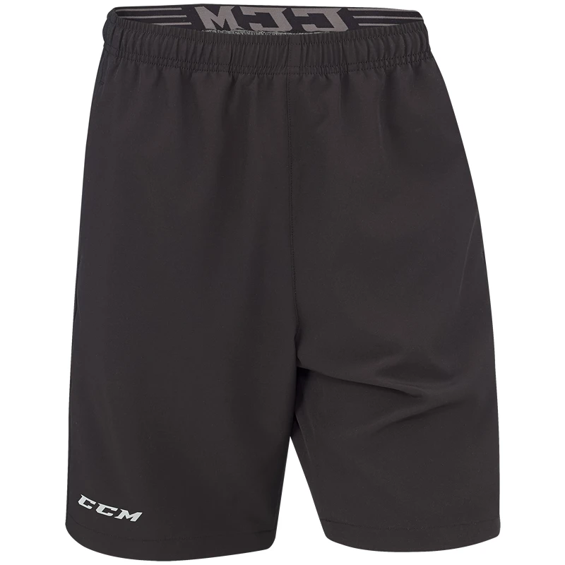 CCM Team Woven Black Shorts